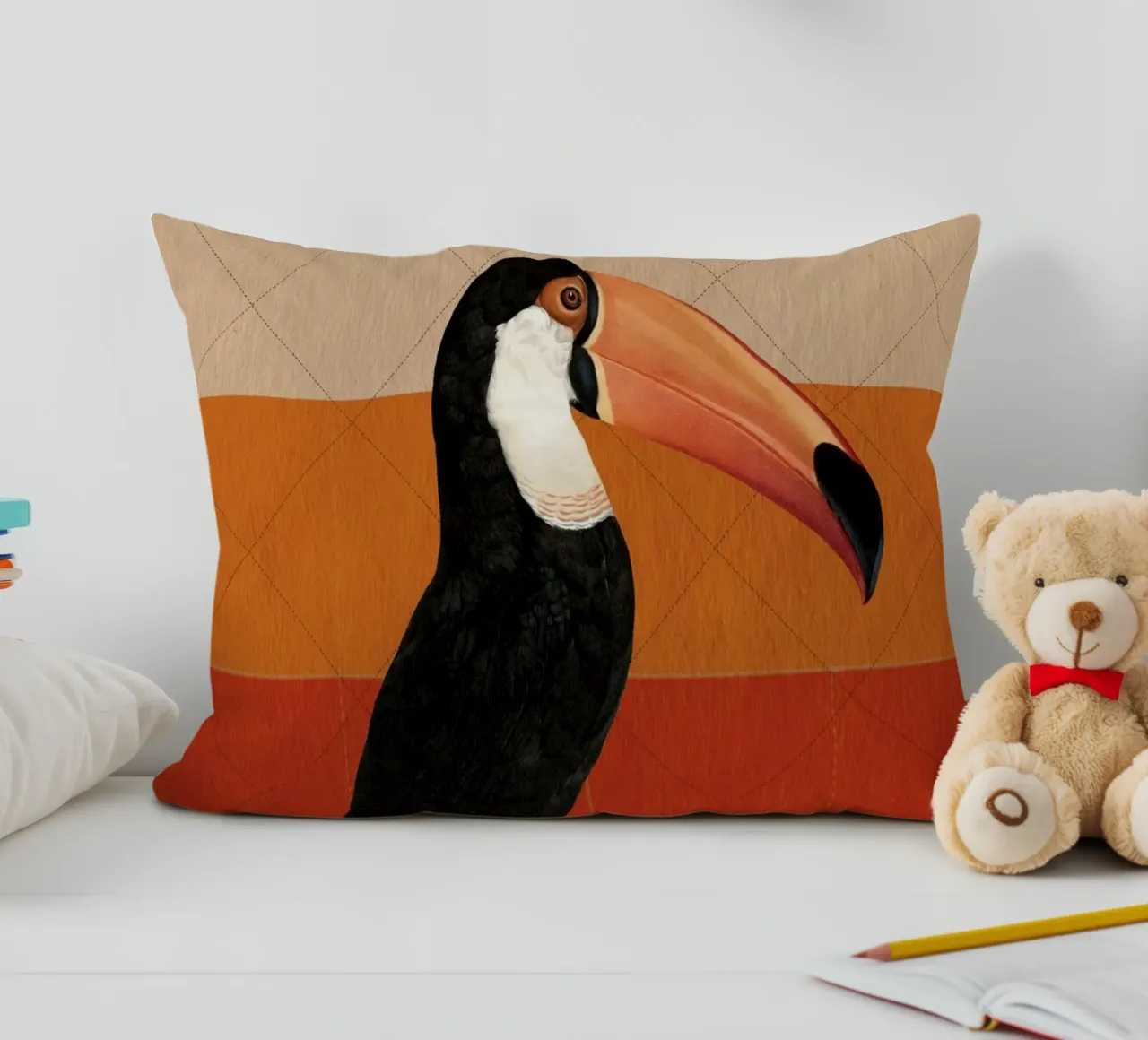 Tukan cuscino da lazydaypaper