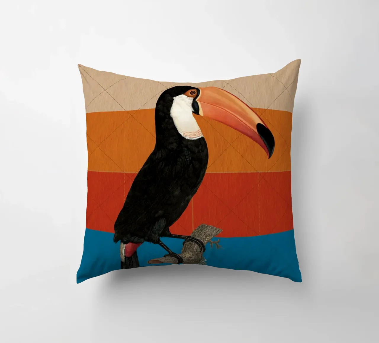 Tukan cuscino da lazydaypaper