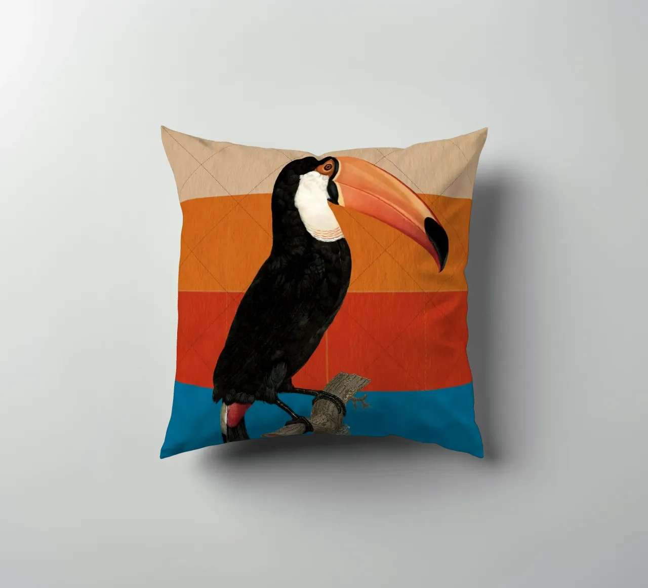Tukan cuscino da lazydaypaper