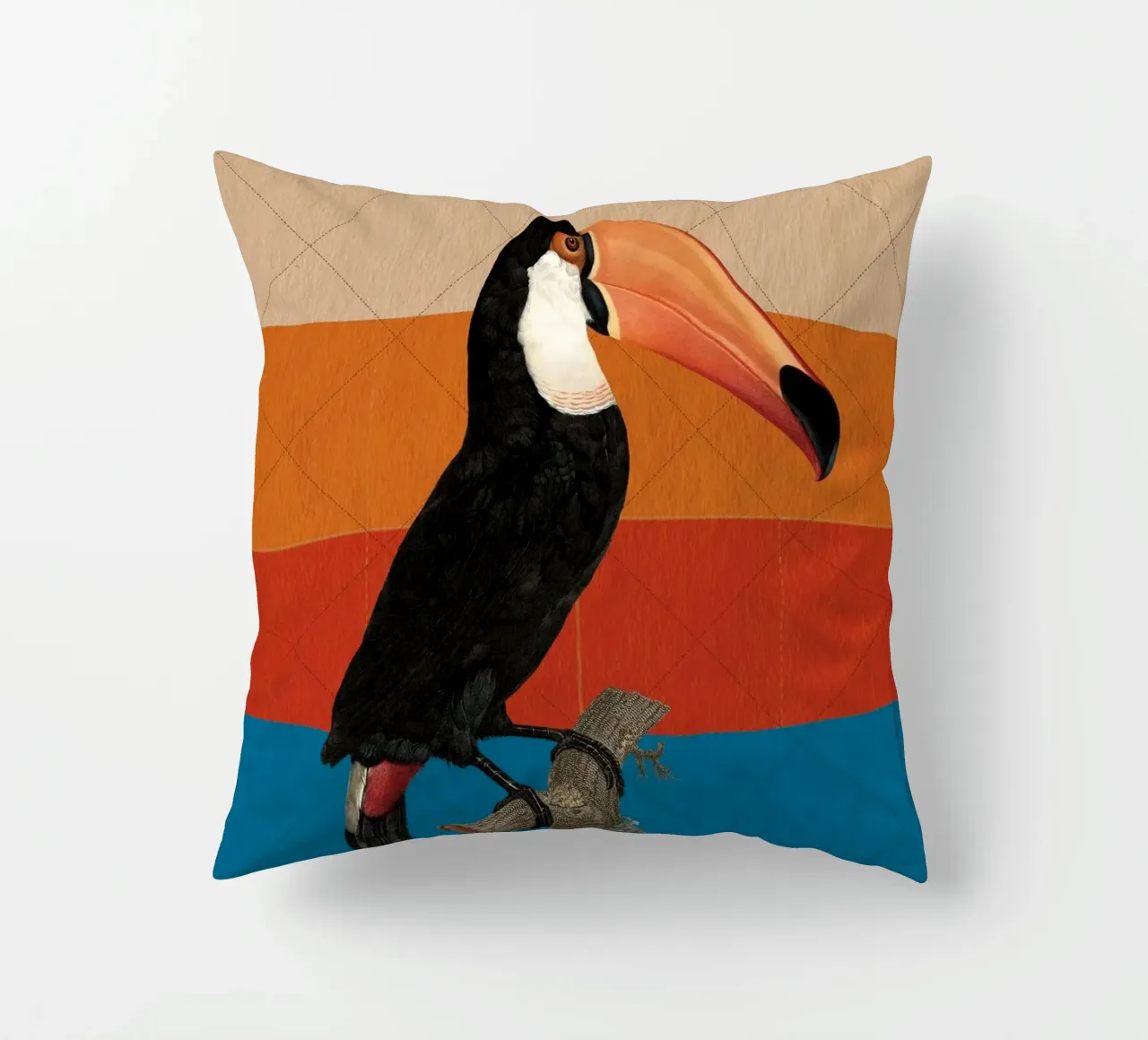 Tukan cuscino da lazydaypaper