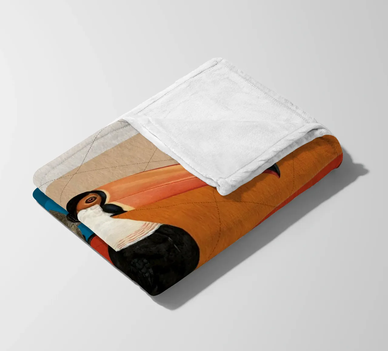 Tukan coperta in pile da lazydaypaper