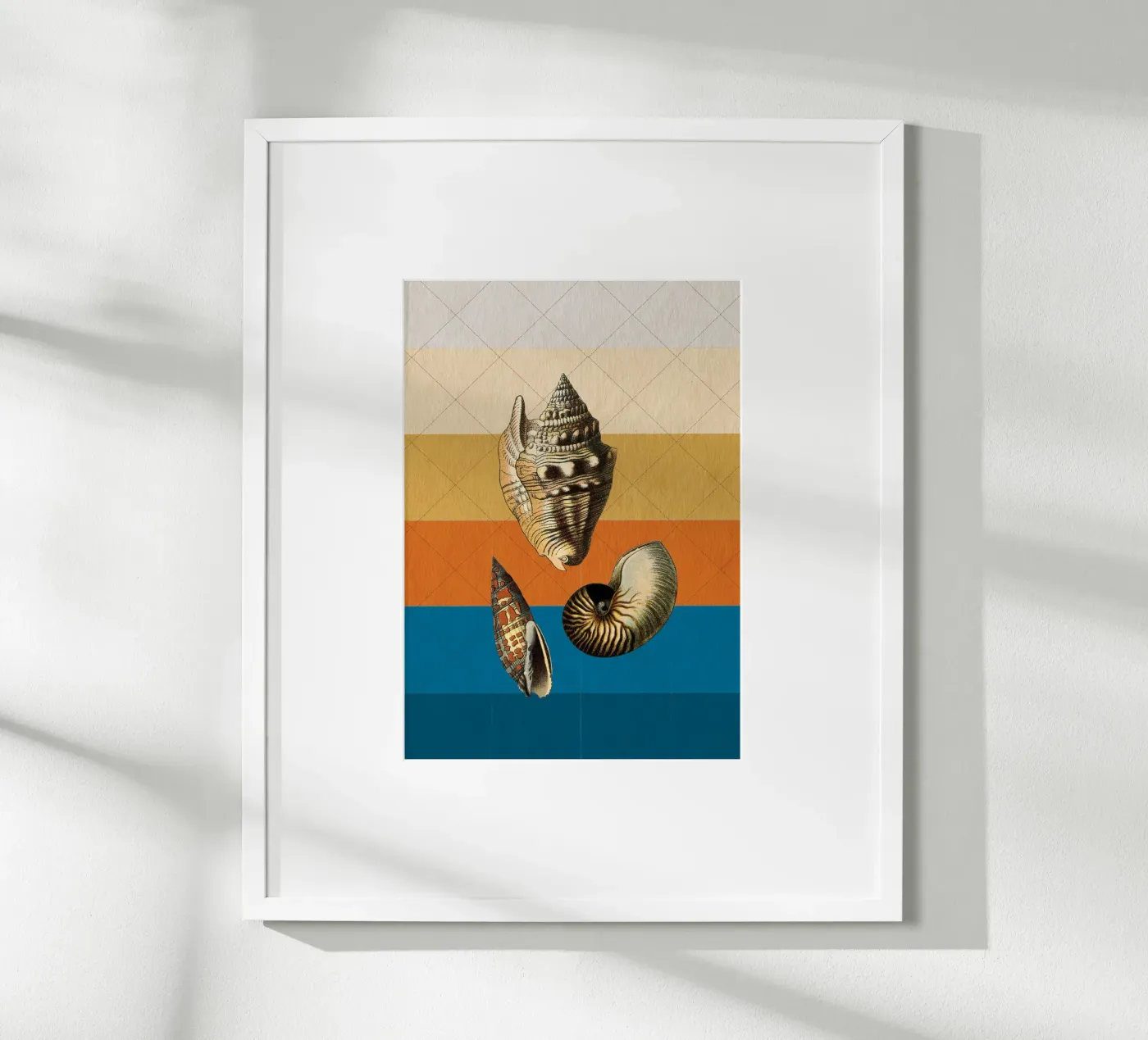 Muscheln poster da lazydaypaper