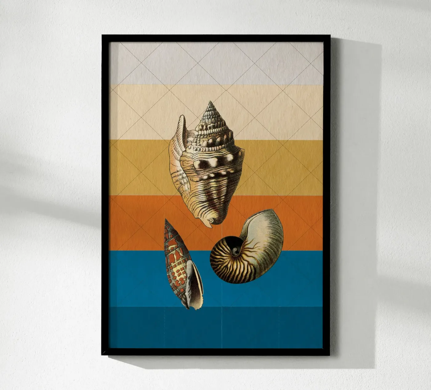 Muscheln poster da lazydaypaper