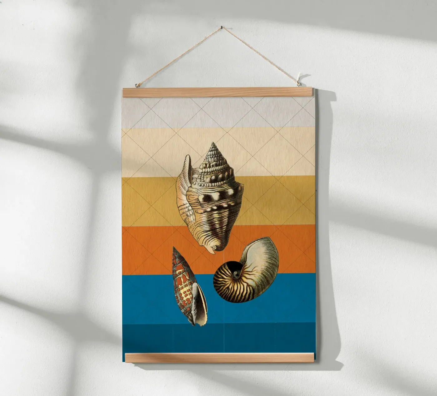 Muscheln poster da lazydaypaper