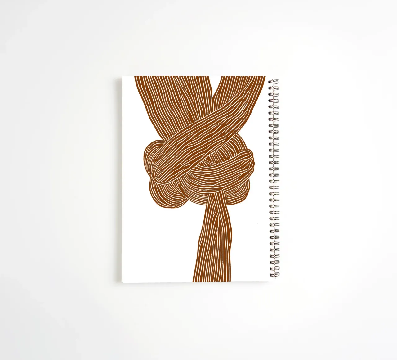 Knots No 4 spiral notebook by treechild