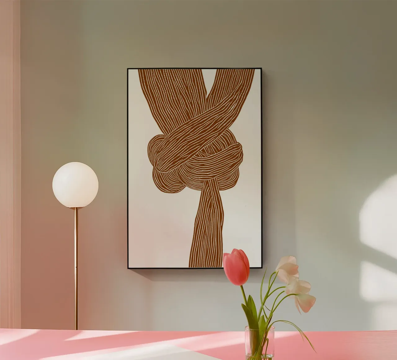 Knots No 4 plexiglass da treechild