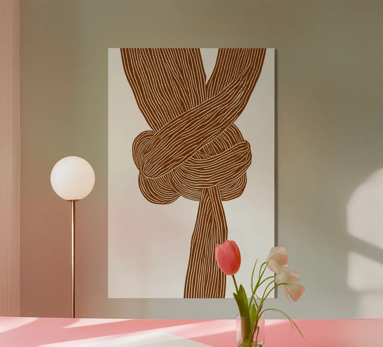 Knots No 4 plexiglass da treechild