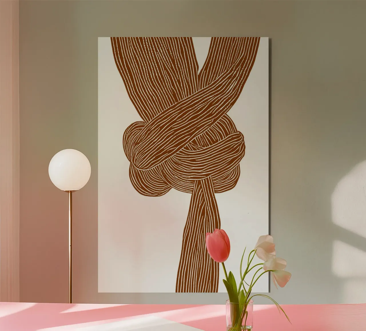 Knots No 4 Forex-Platte von treechild