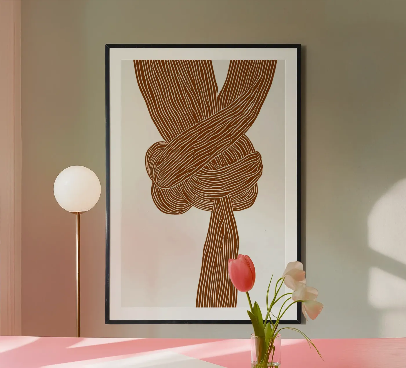 Knots No 4 poster da treechild