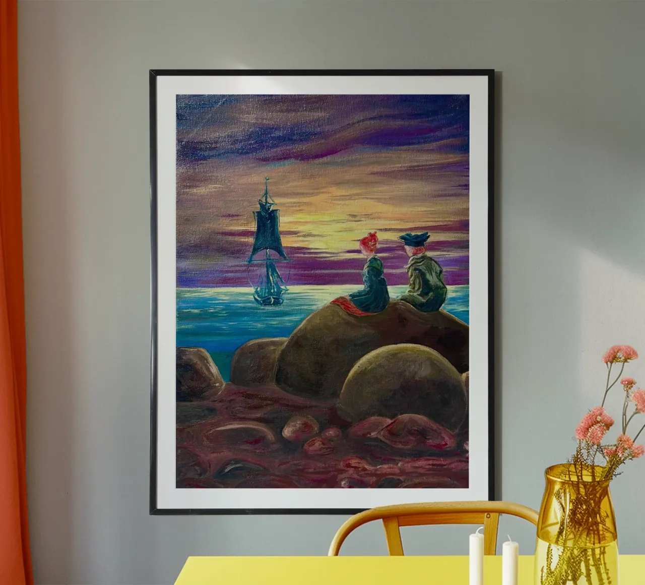 Sonnenuntergang poster da Kunst.der.Amelie