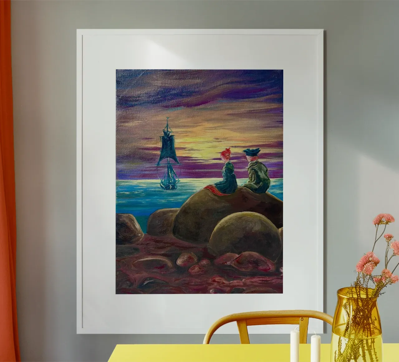 Sonnenuntergang poster da Kunst.der.Amelie