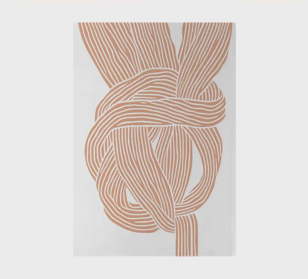 Knots No 3 notebook by treechild