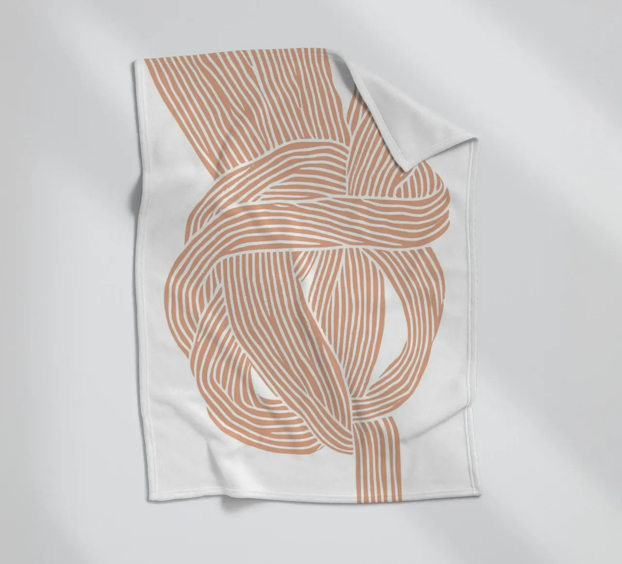 Knots No 3 coperta in pile da treechild
