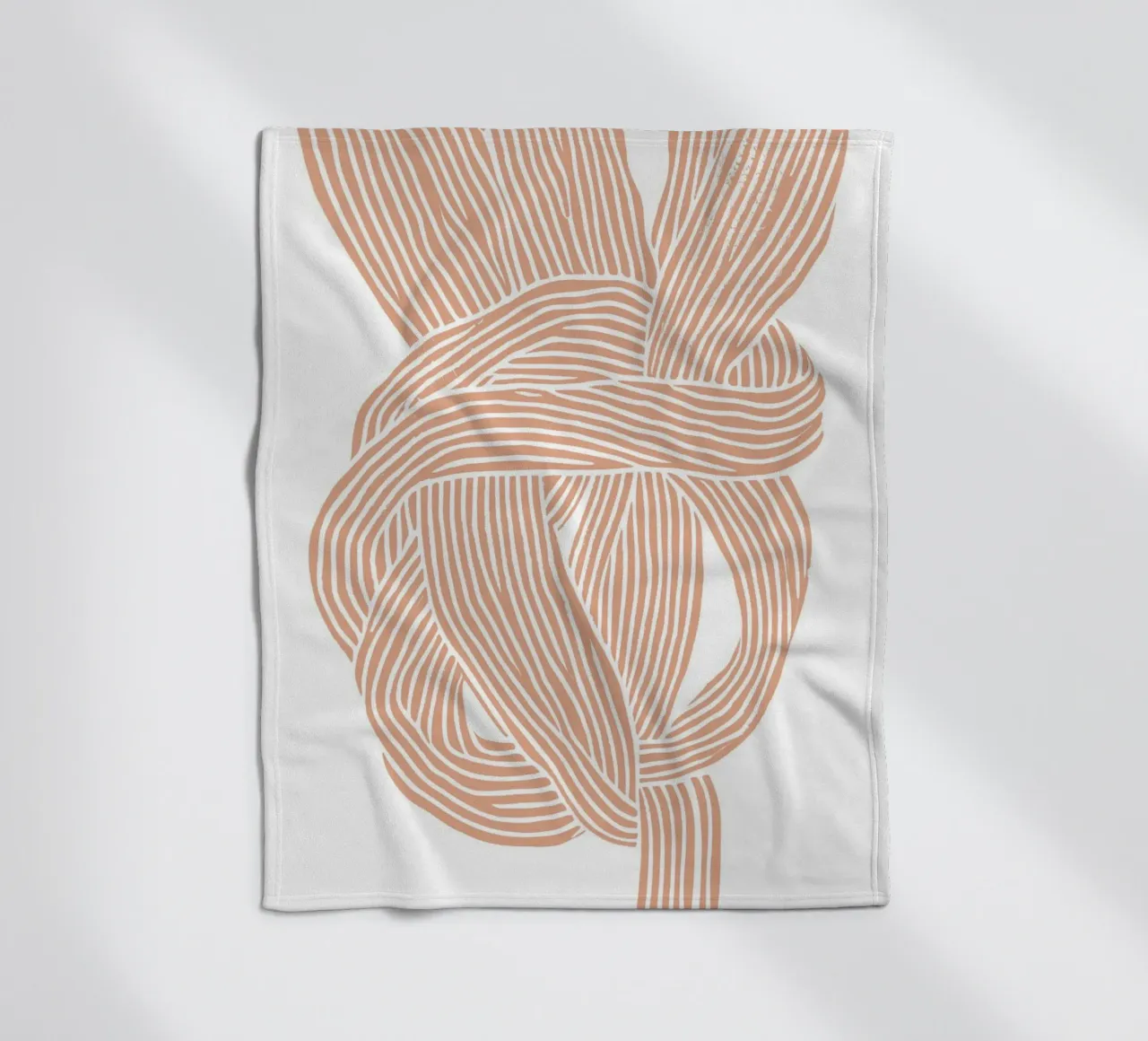 Knots No 3 coperta in pile da treechild