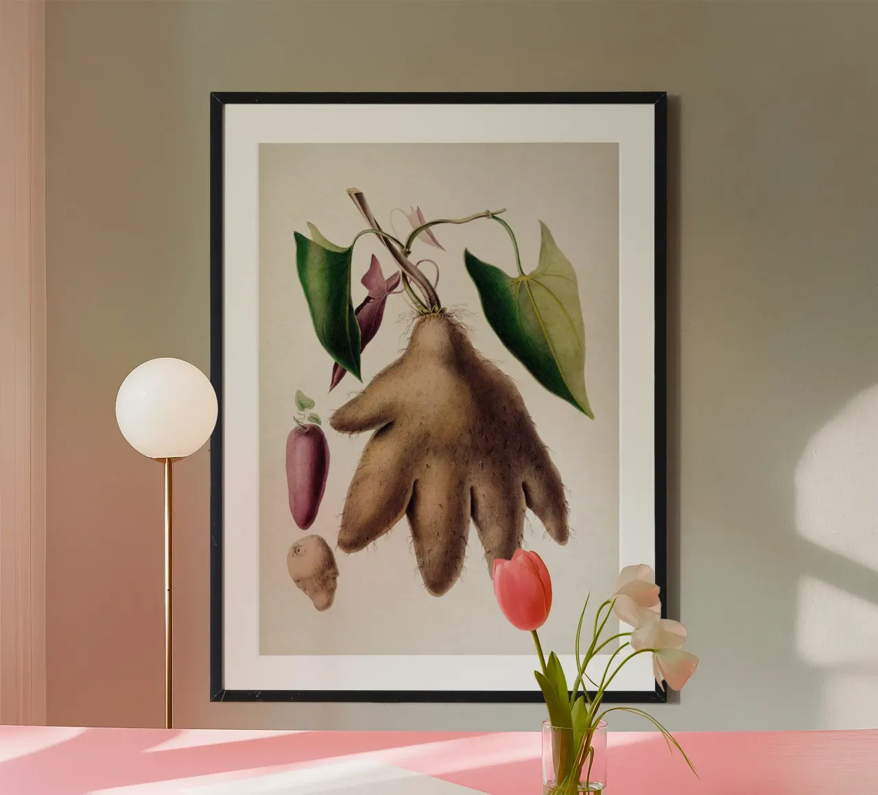 Vintage Denisse 8 Inam Bacara poster da Vintage Print Collection