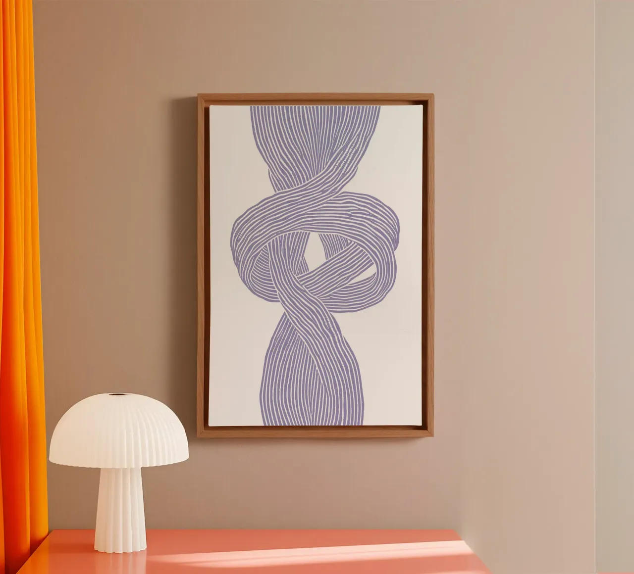 Knots No 1 canvas by treechild
