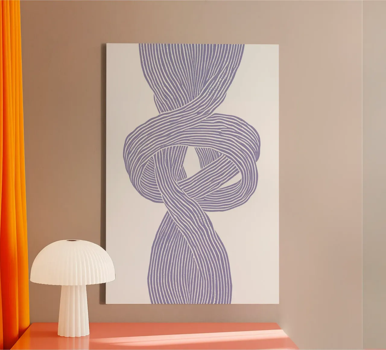Knots No 1 canvas by treechild