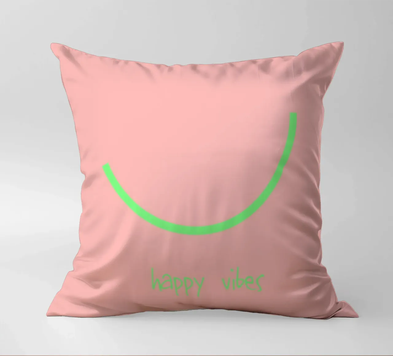 happy vibes. (keep on) cuscino da FRICKE DESIGN