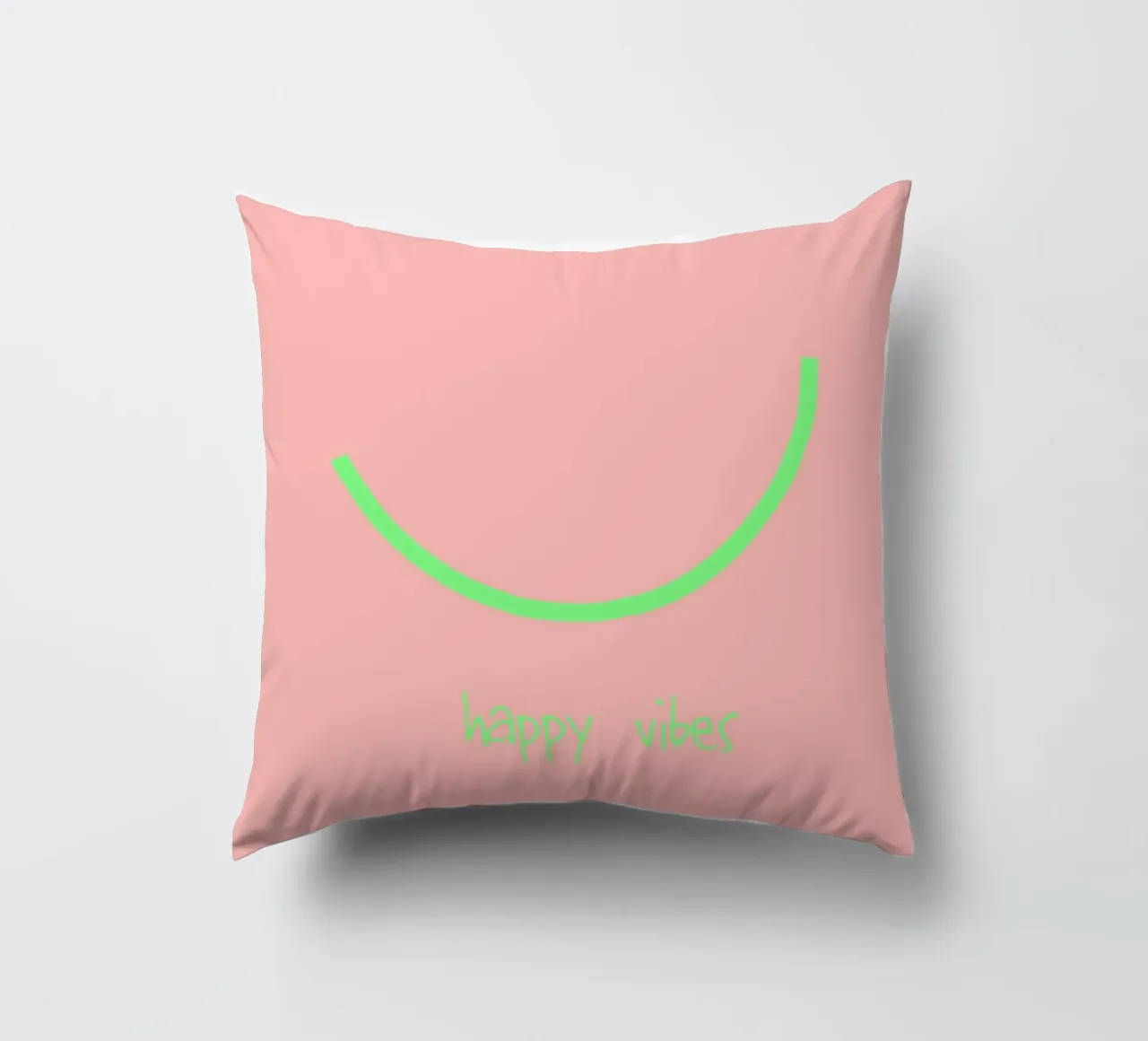 happy vibes. (keep on) cuscino da FRICKE DESIGN