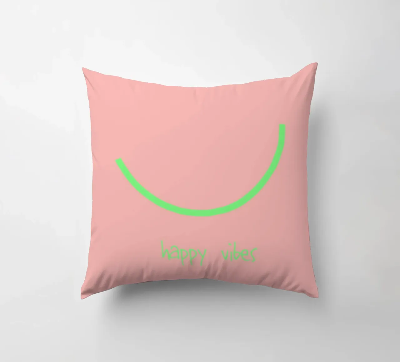 happy vibes. (keep on) cuscino da FRICKE DESIGN