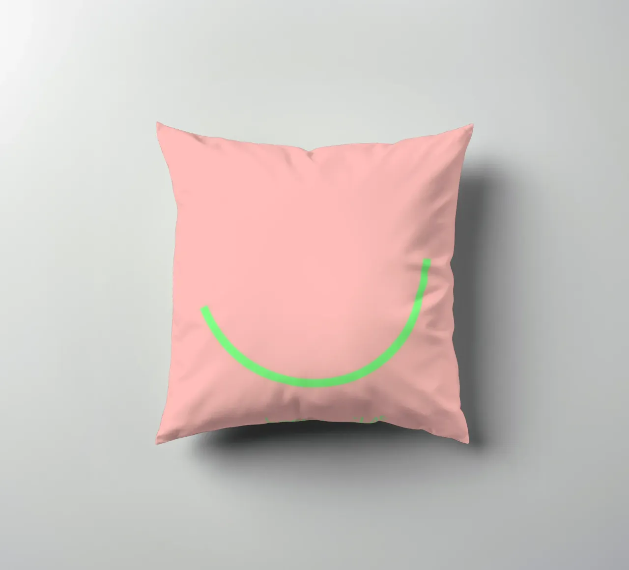 Smile | happy vibes. (keep on) cuscino da FRICKE DESIGN