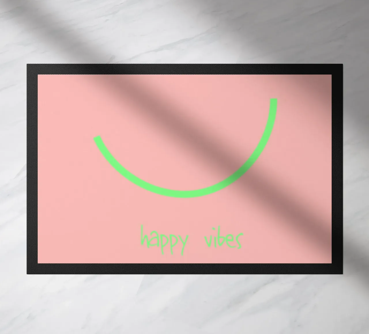 Smile | happy vibes. (keep on) zerbino da FRICKE DESIGN