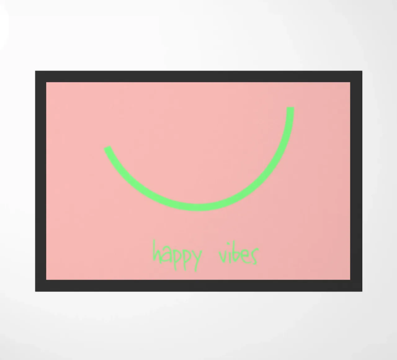 Smile | happy vibes. (keep on) zerbino da FRICKE DESIGN
