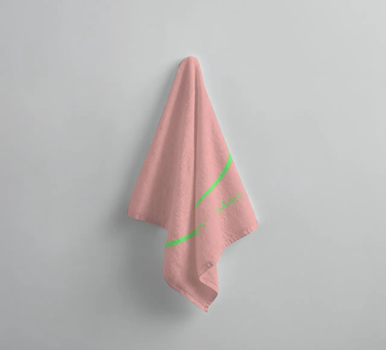 happy vibes. (keep on) asciugamano da bagno da FRICKE DESIGN