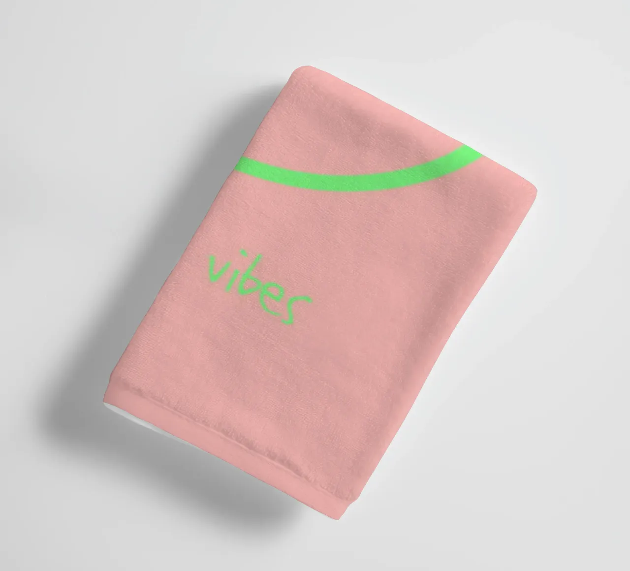 happy vibes. (keep on) asciugamano da bagno da FRICKE DESIGN