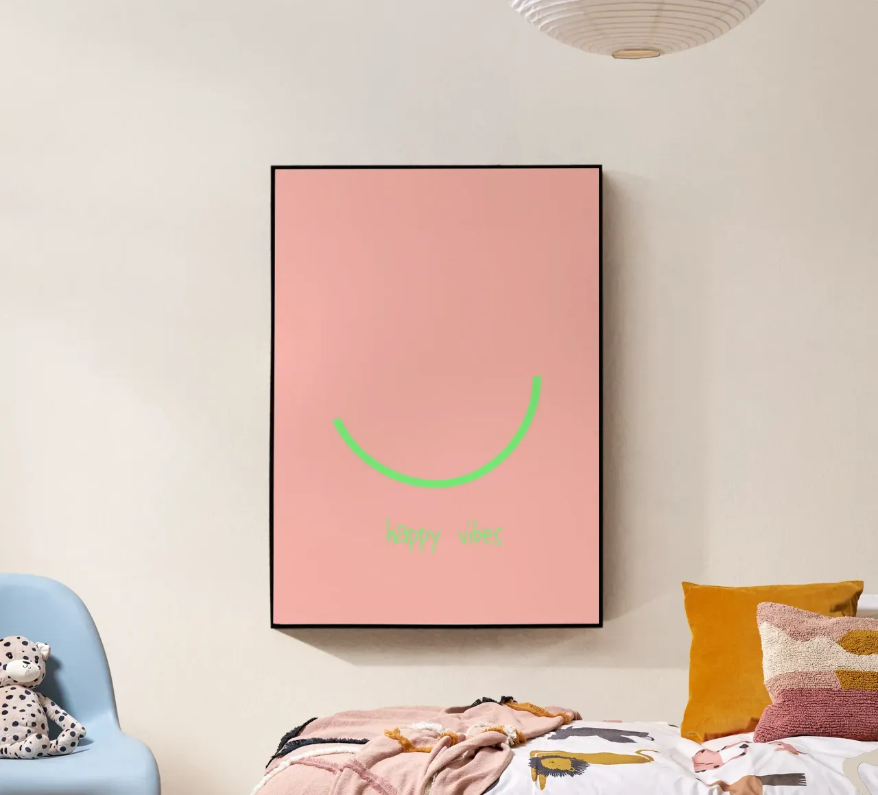 happy vibes. (keep on) plexiglass da FRICKE DESIGN