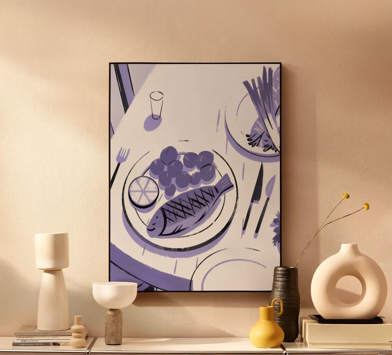 Cibo e pesce plexiglass da PREKETEWE