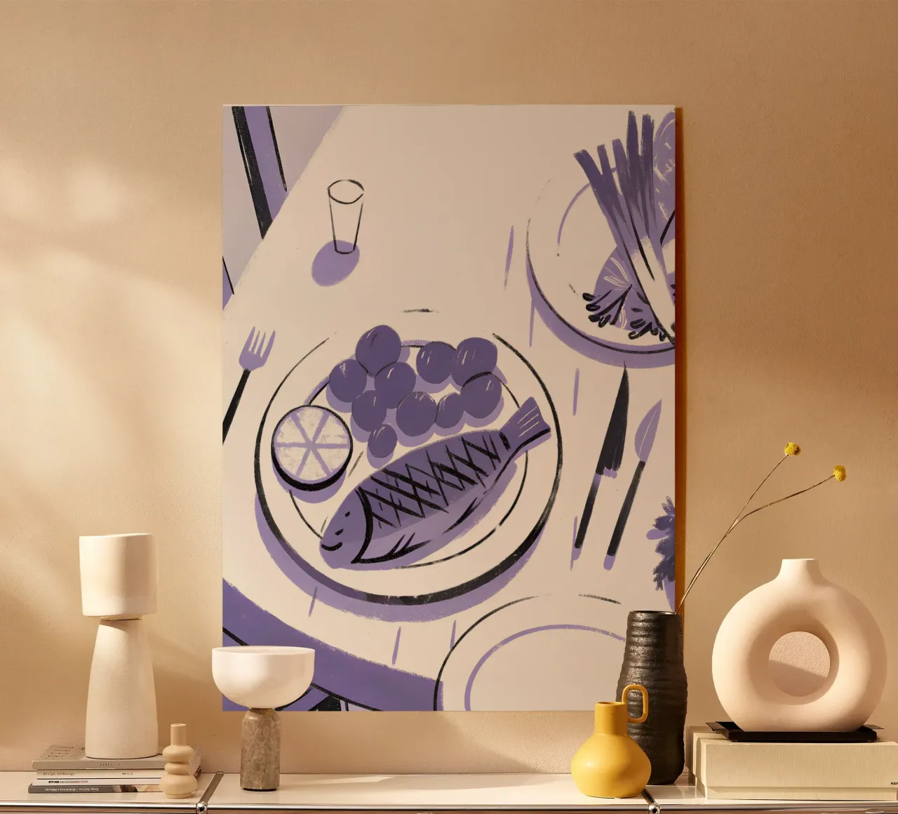 Cibo e pesce plexiglass da PREKETEWE