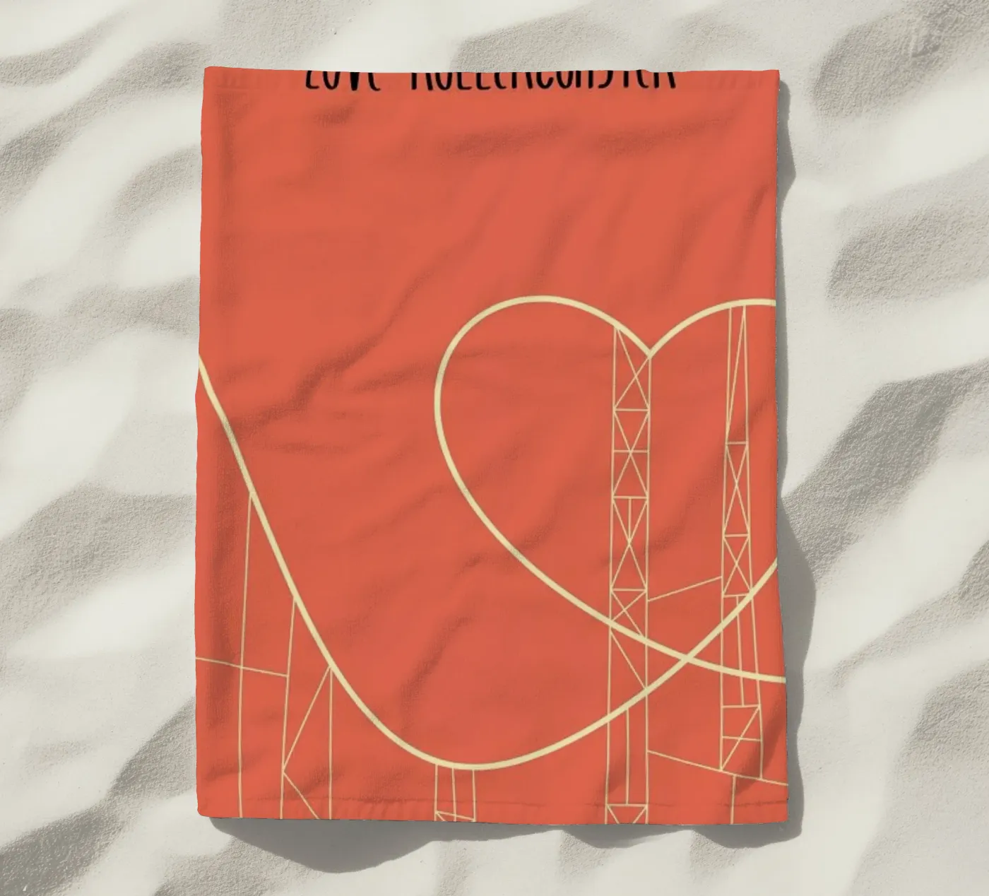 Love Rollercoaster telo mare da Rahma Projekt