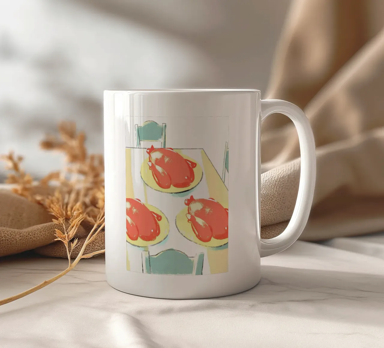 Cibo per polli tazza in ceramica da PREKETEWE