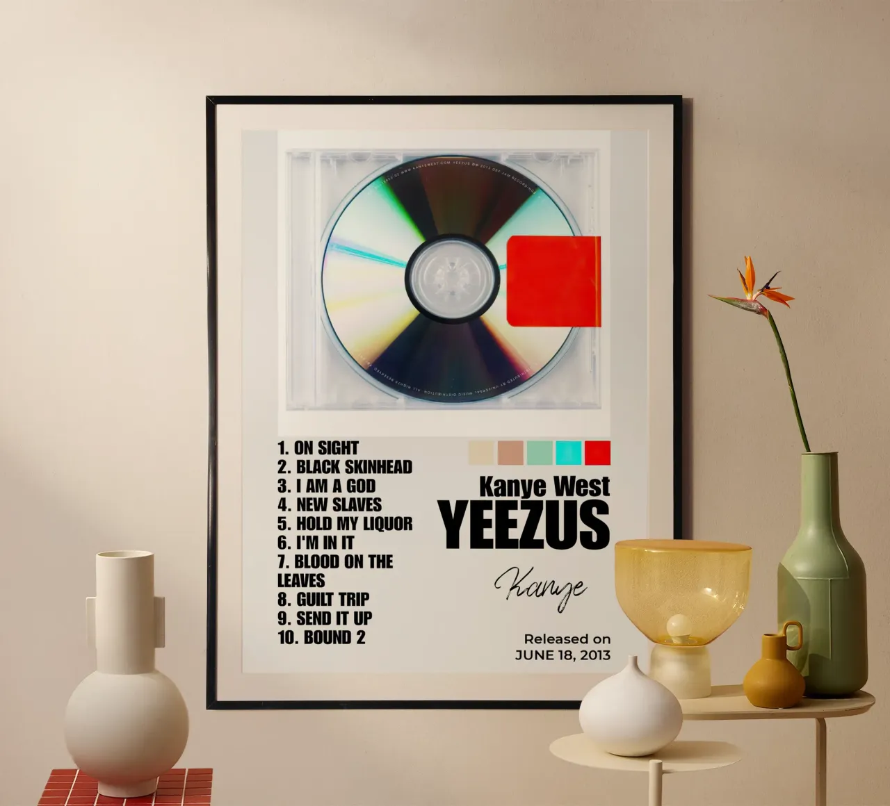 Kanye West Yeezus poster da Roronoa7