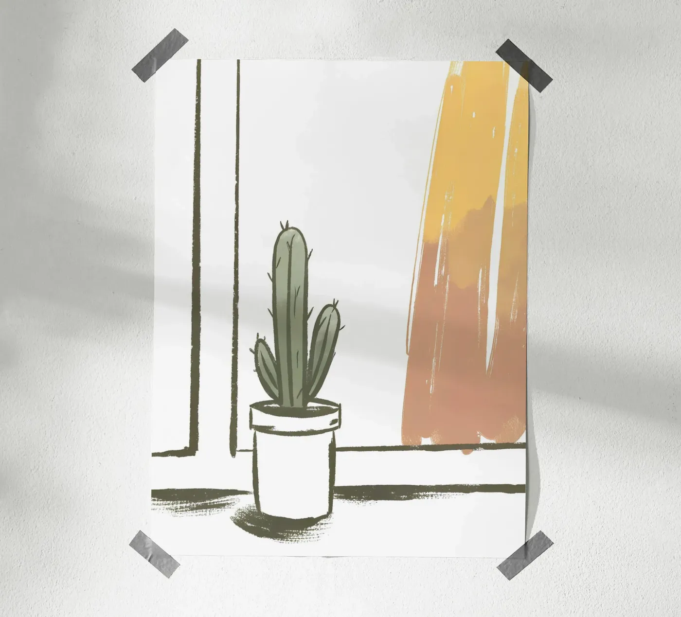 Cactusvaas poster van PREKETEWE