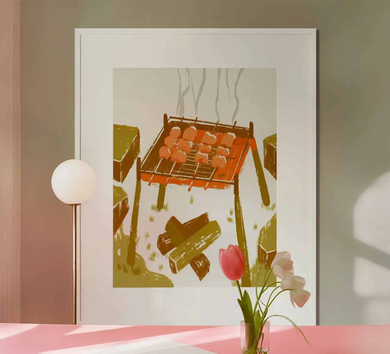 Satay alla griglia poster da PREKETEWE