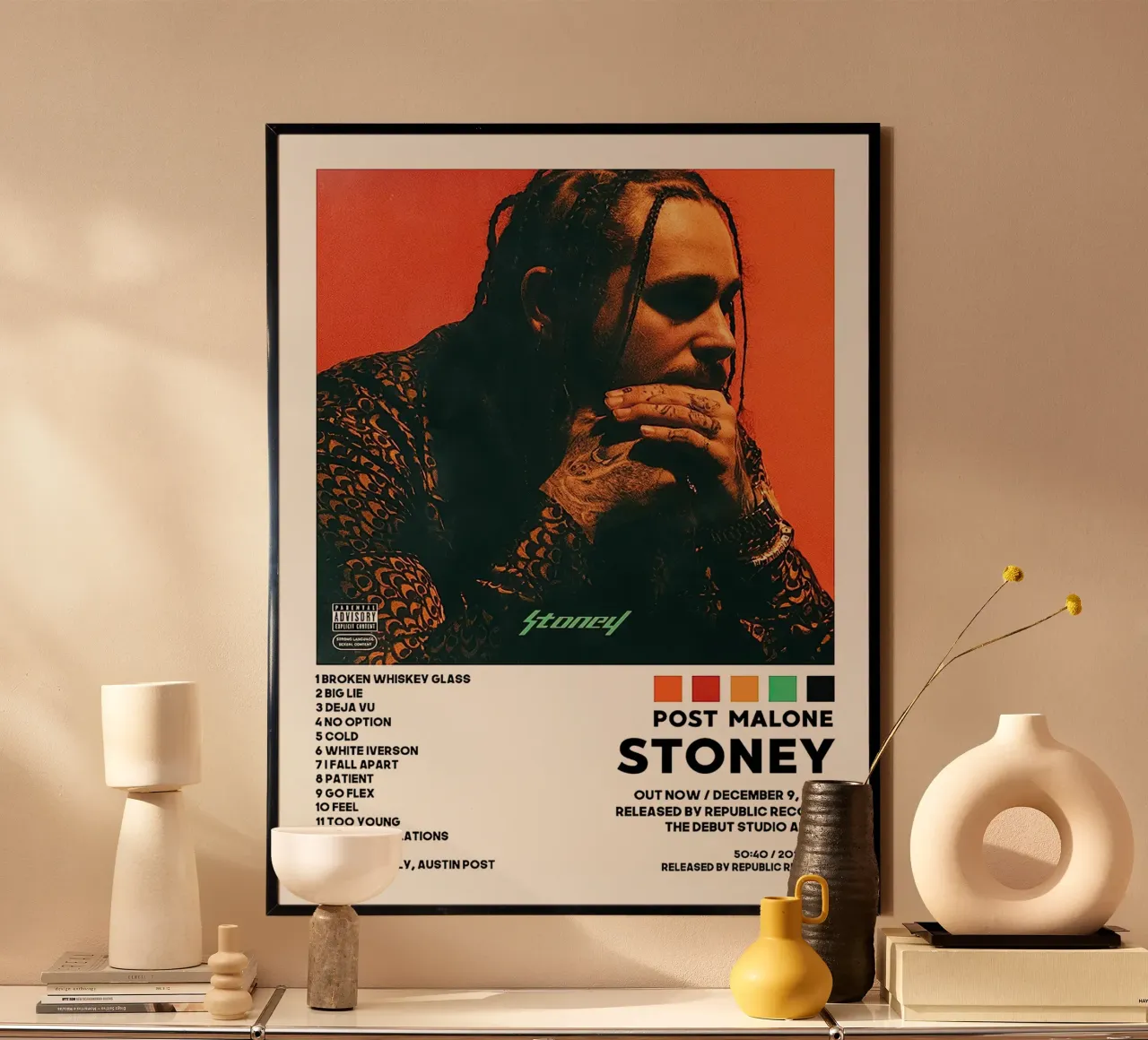 Post malone Stoney poster da Roronoa7