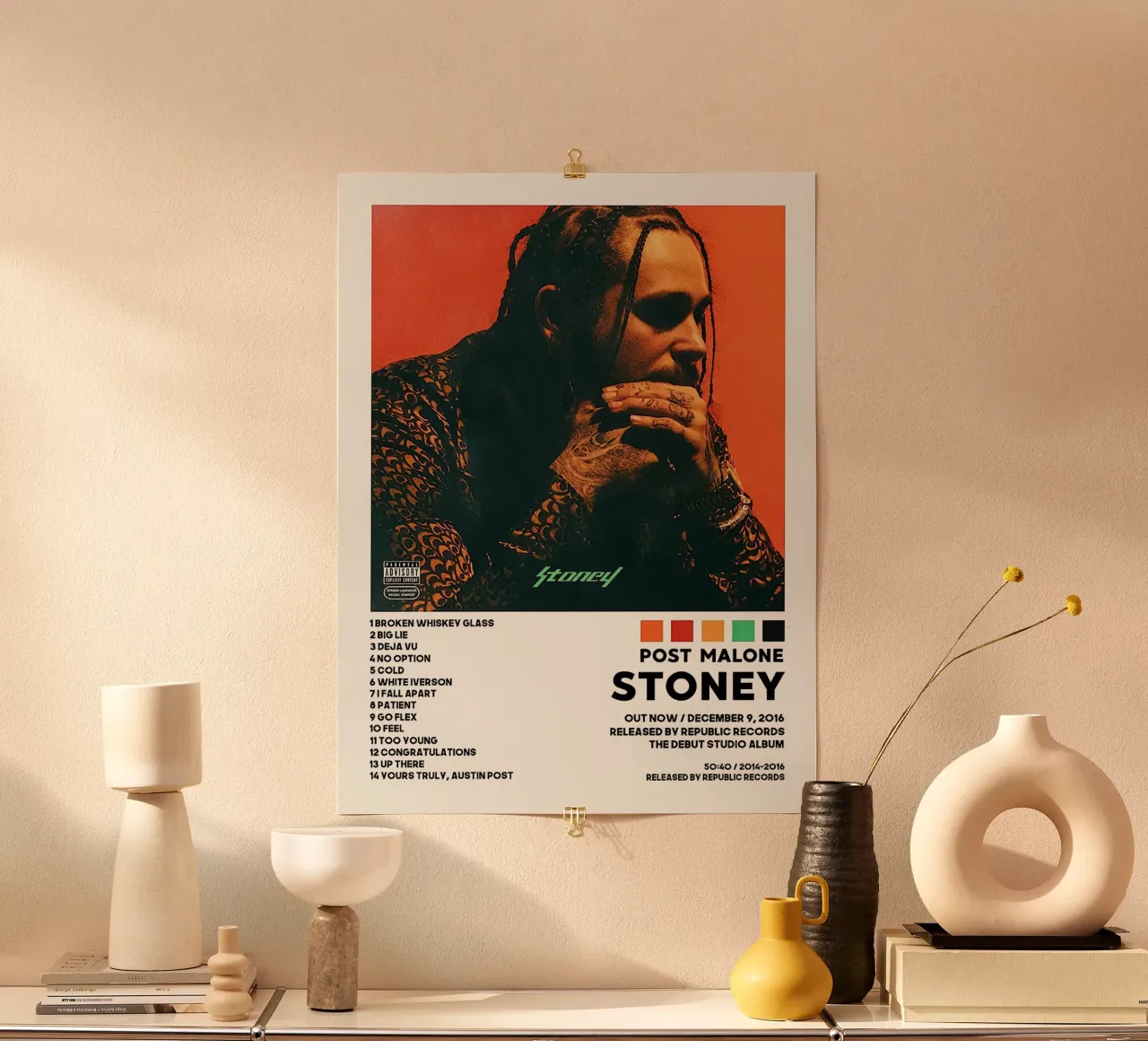 Post malone Stoney poster da Roronoa7