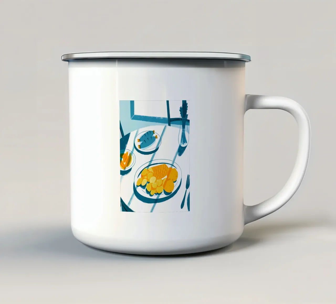 Cibo delizioso tazza in smalto da PREKETEWE