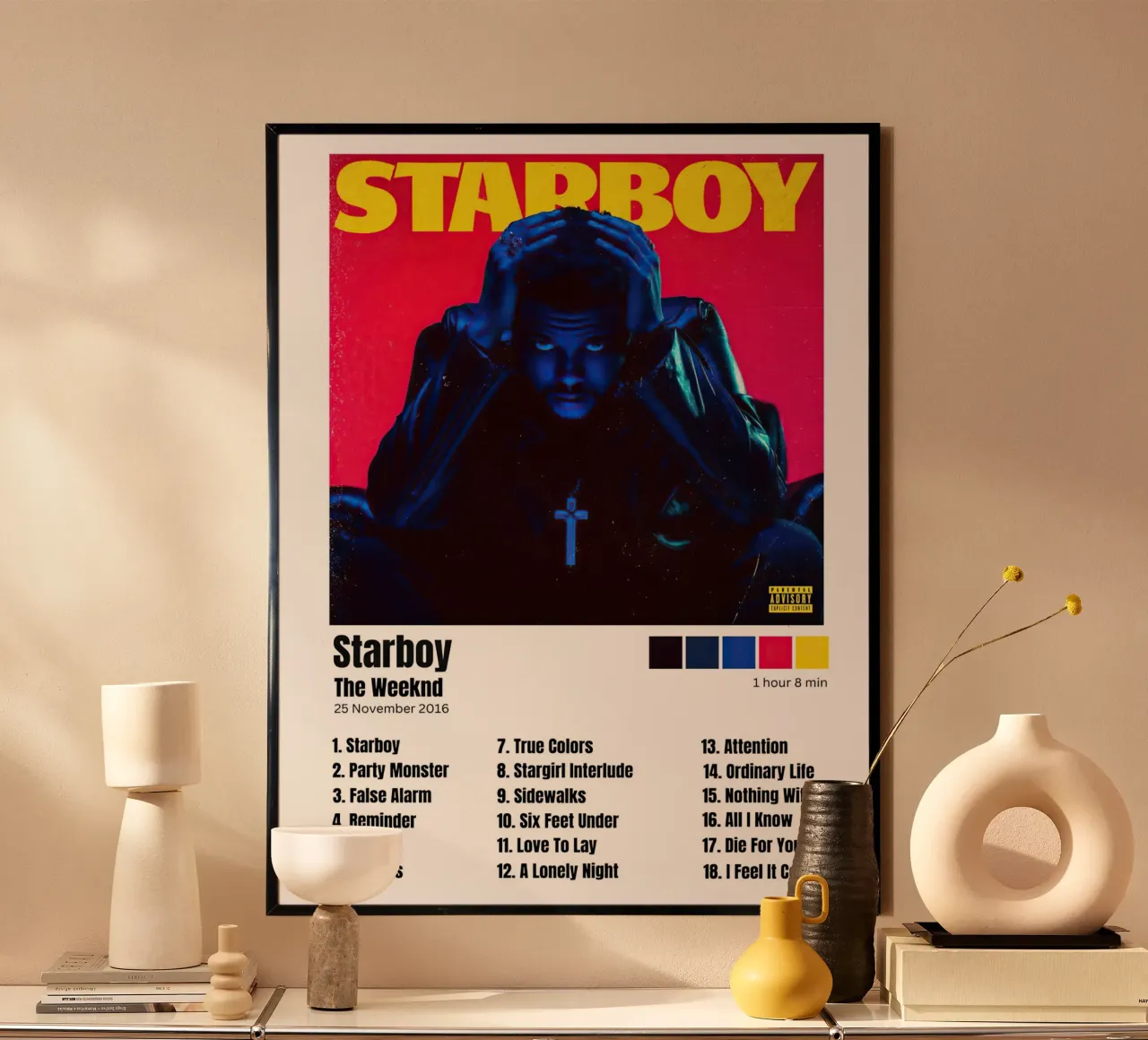 Starboy The Weeknd poster da Roronoa7
