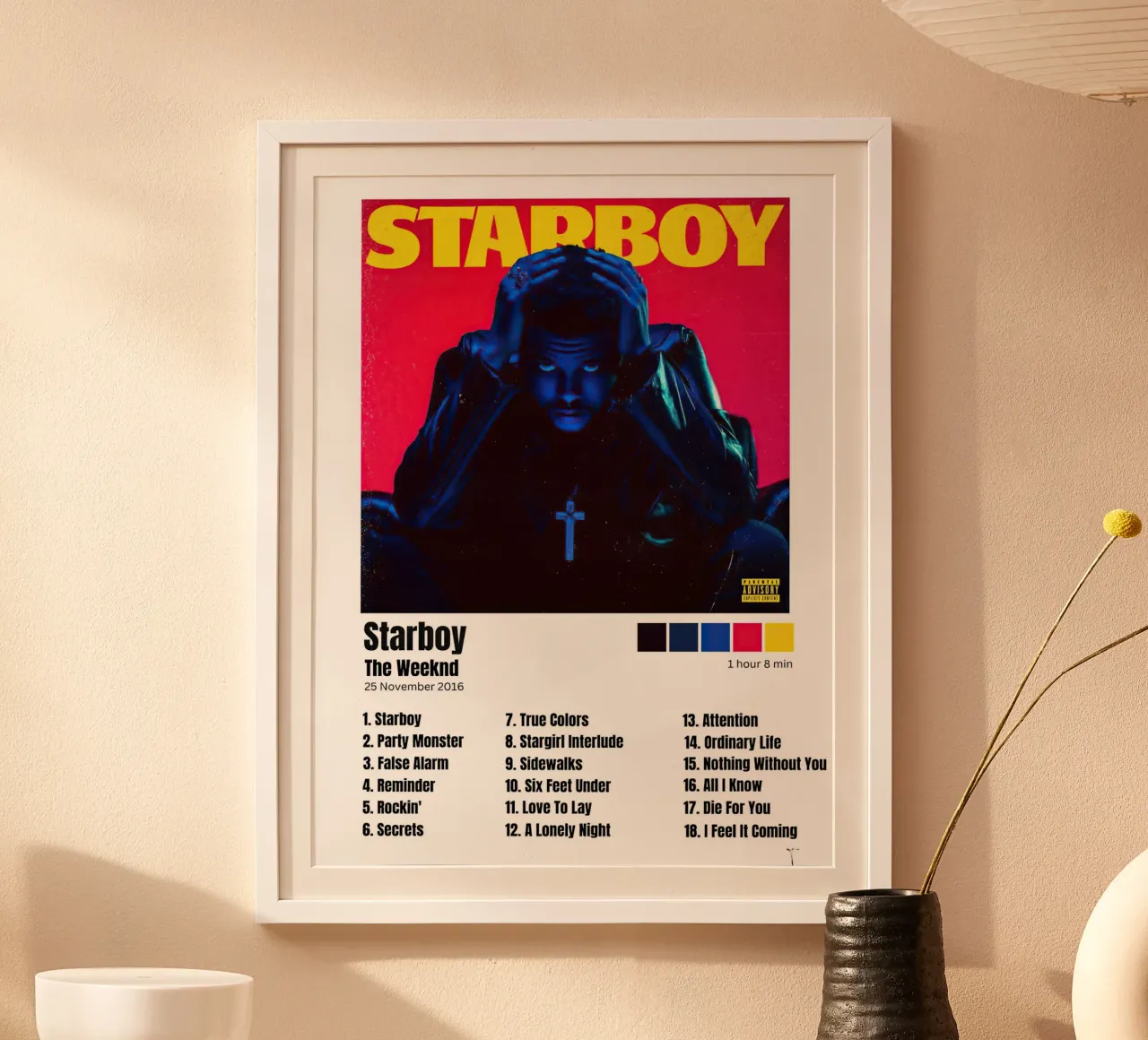Starboy The Weeknd poster da Roronoa7
