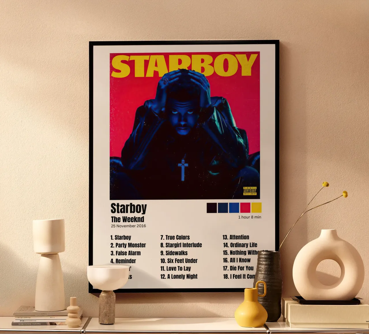 Starboy The Weeknd poster da Roronoa7