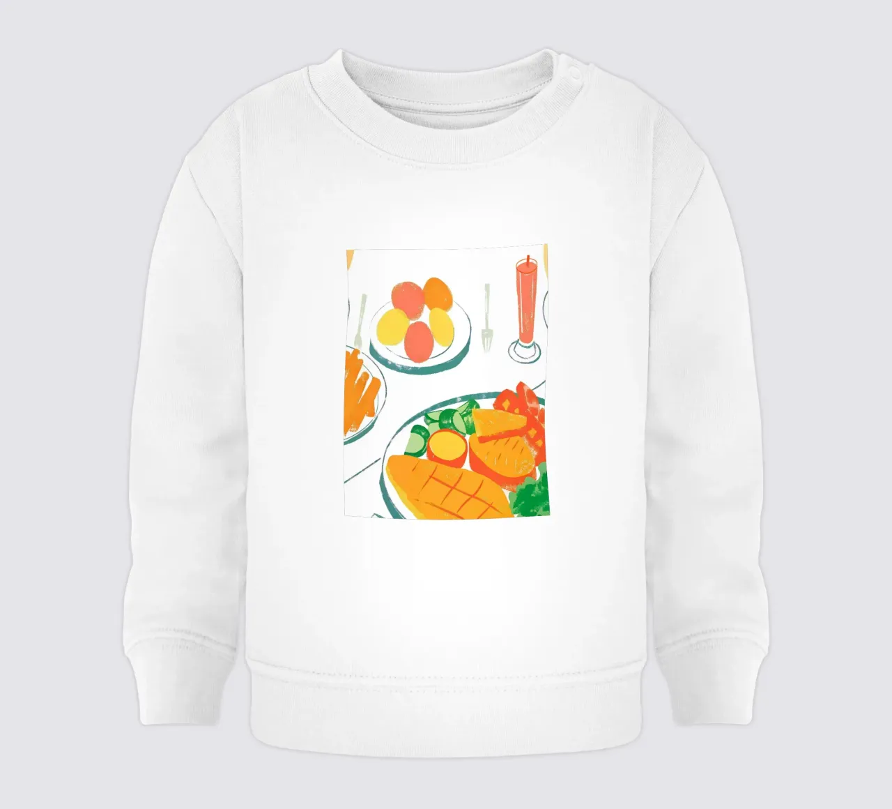 Verdure e frutta felpa neonato da PREKETEWE