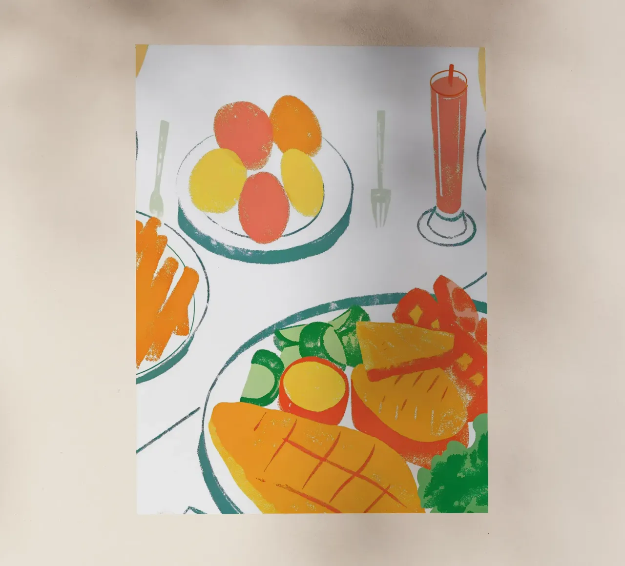 Verdure e frutta pellicola backlit da PREKETEWE