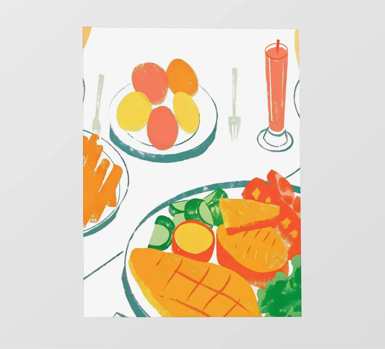Verdure e frutta pellicola backlit da PREKETEWE