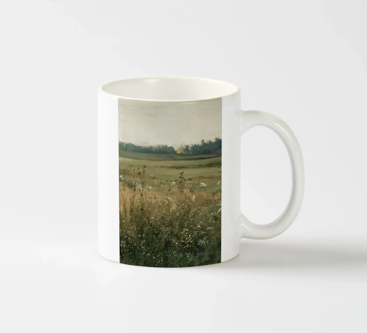 Sogno di paesaggio botanico tazza in ceramica da Carinaprint