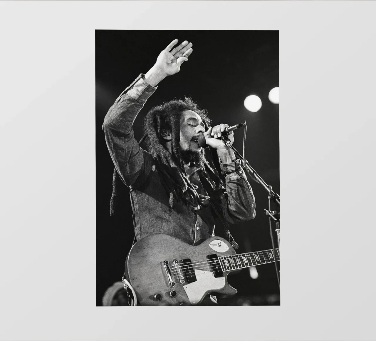 Bob Marley Perform pellicola backlit da nicol shop