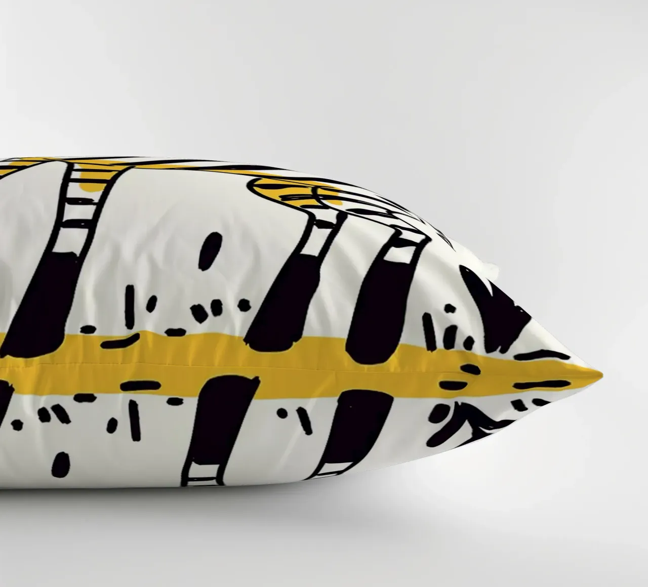 Illustrazione di una simpatica zebra cuscino da Anna Müller