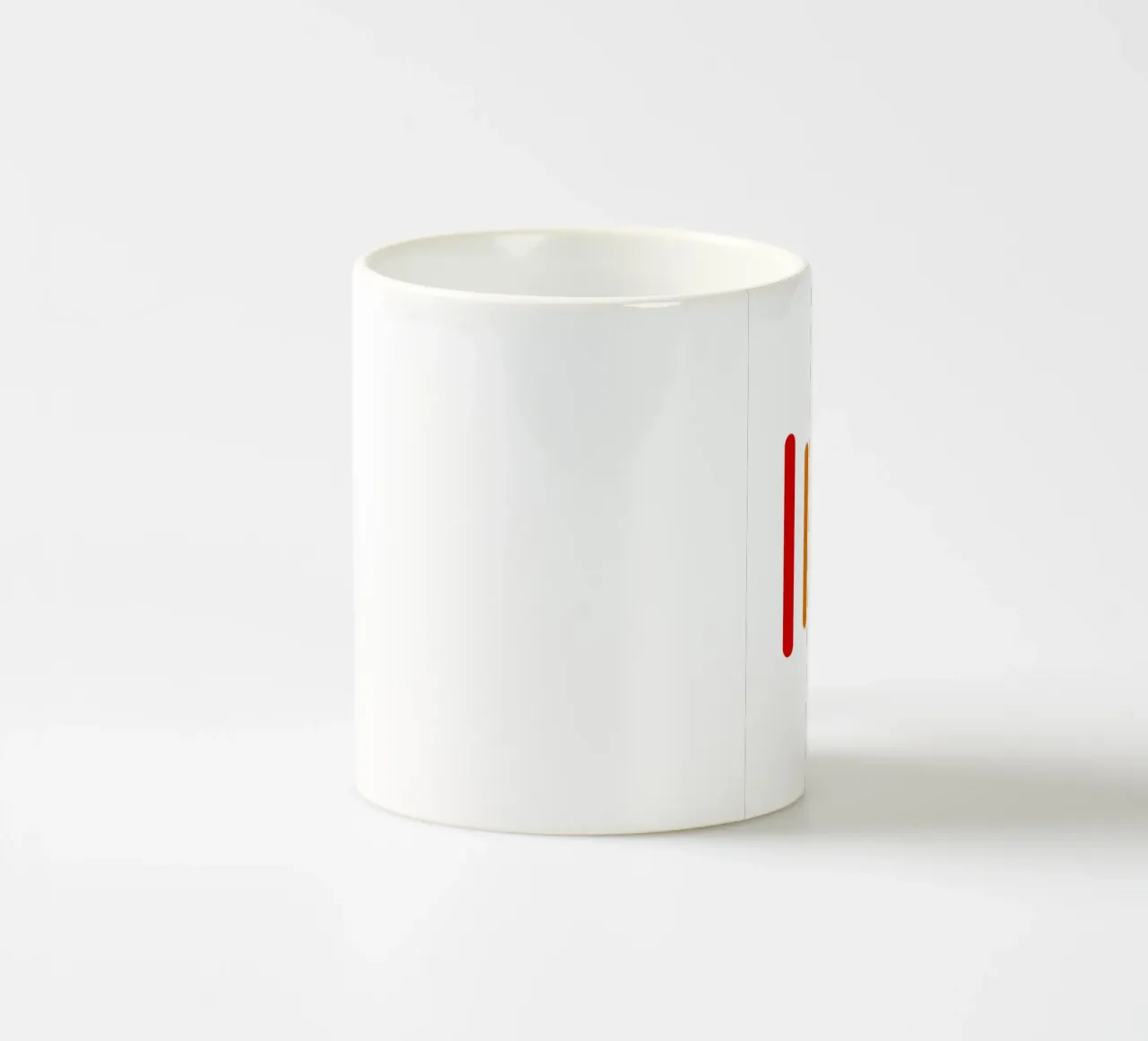 Strisce arcobaleno tazza in ceramica da Anna Müller